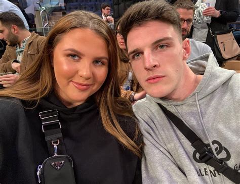 does declan rice have a girlfriend